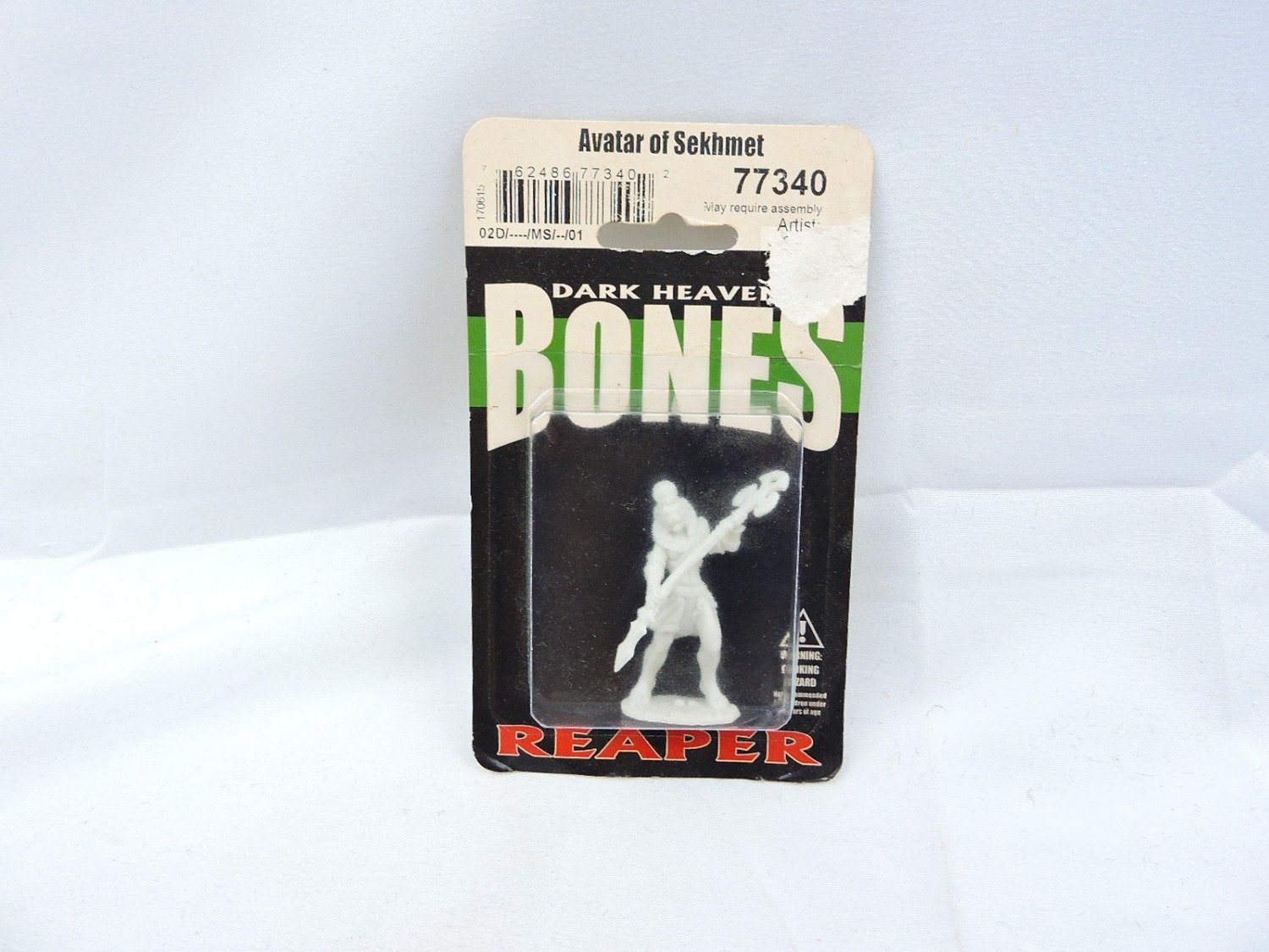 Brand New and Sealed Reaper Dark Heaven Bones Avatar of Sekhmet Miniature