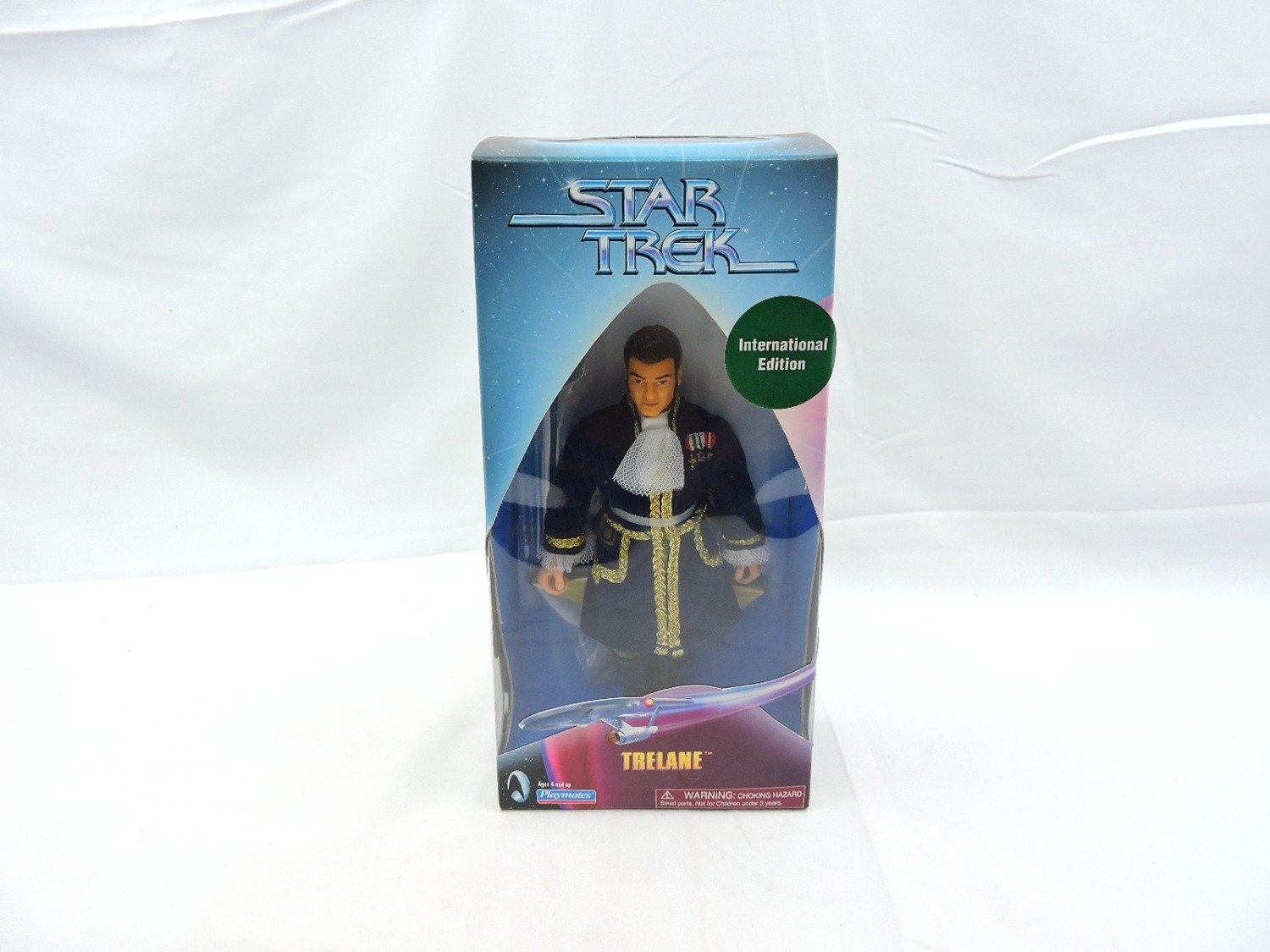 Brand New Star Trek International Edition Trelane Action Figure