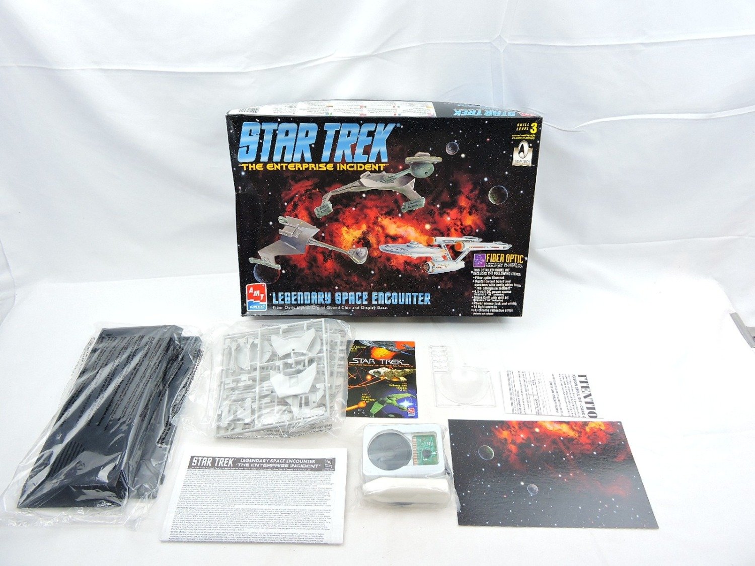 Brand New and Sealed AMT Star Trek The Enterprise Incident Legendary Space Encounter Model Kit Set