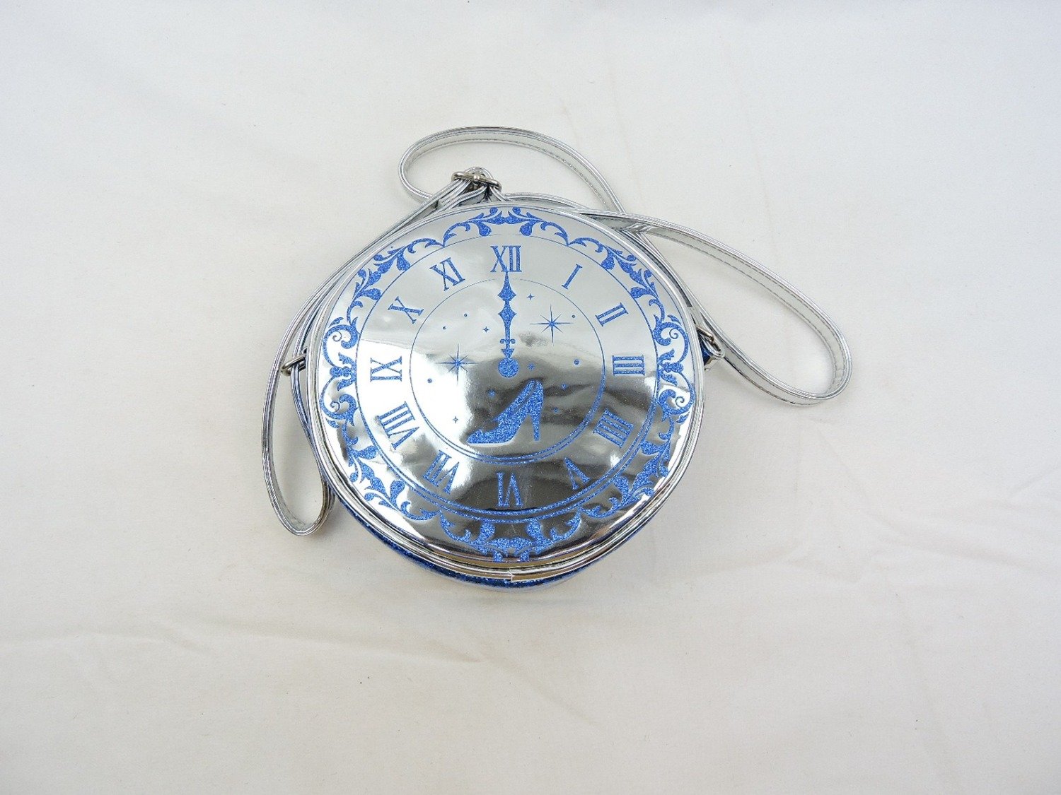 Like New Disney Cinderella Midnight Clock Crossbody Bag