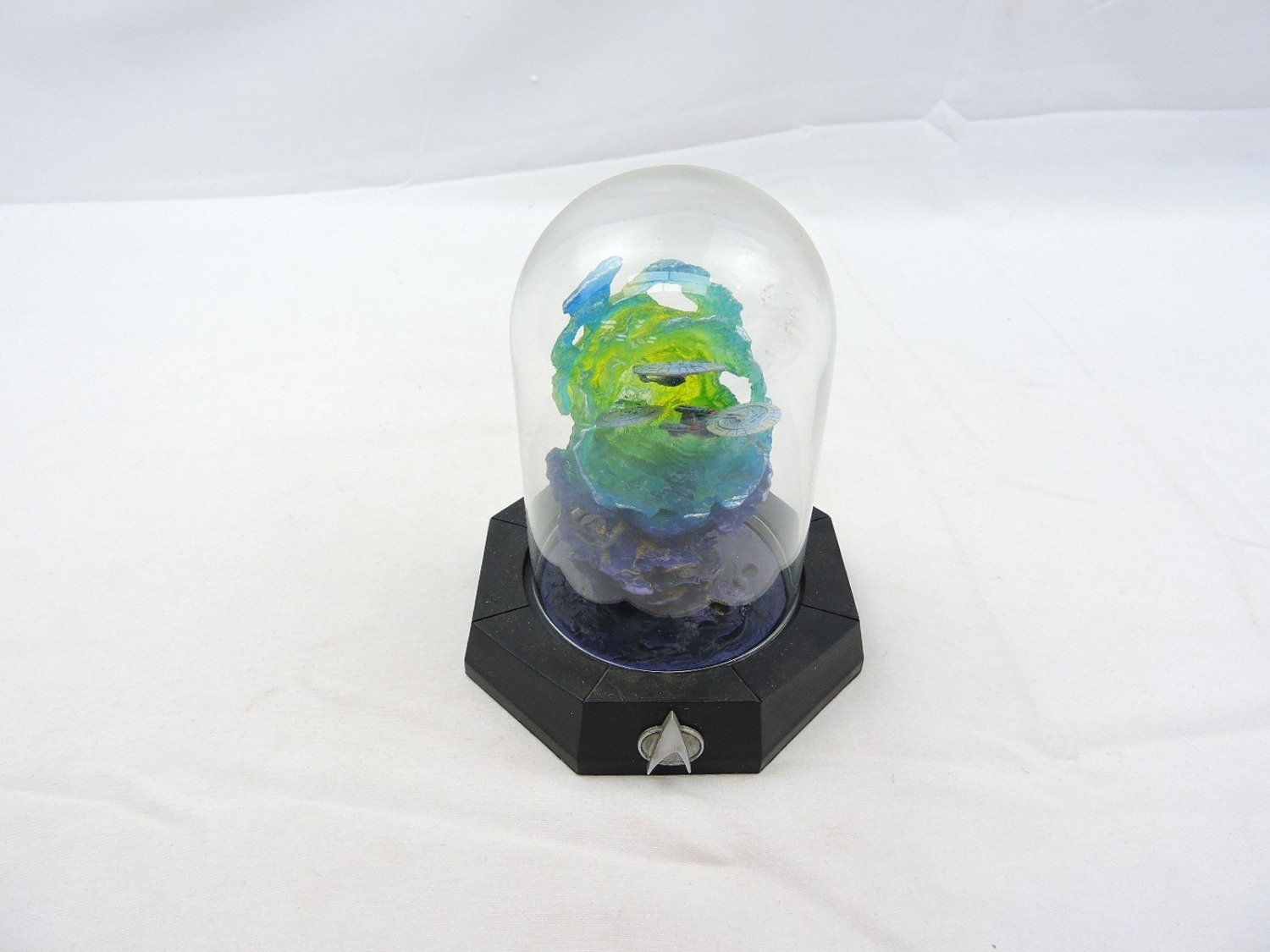 Like New Franklin Mint Star Trek The Next Generation All Good Things Limited Edition Diorama