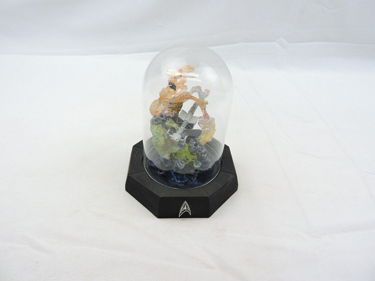 Like New Franklin Mint Star Trek S.S. Botany Bay Limited Edition Diorama