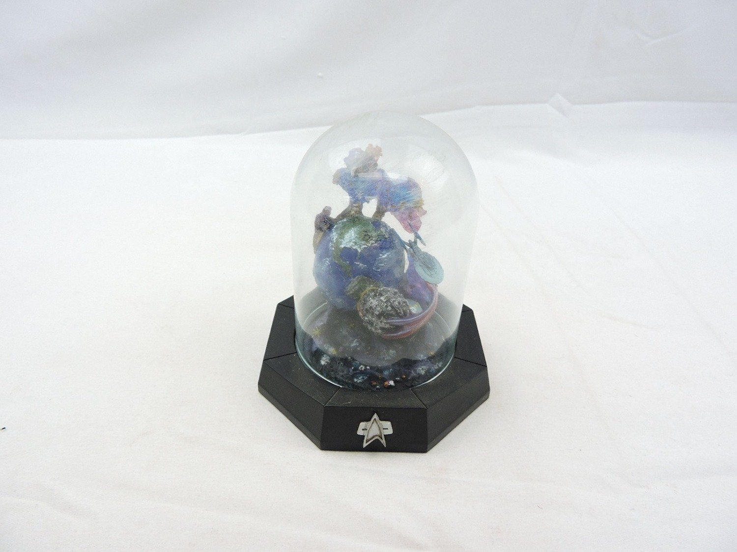 Like New Franklin Mint Star Trek First Contact Limited Edition Diorama