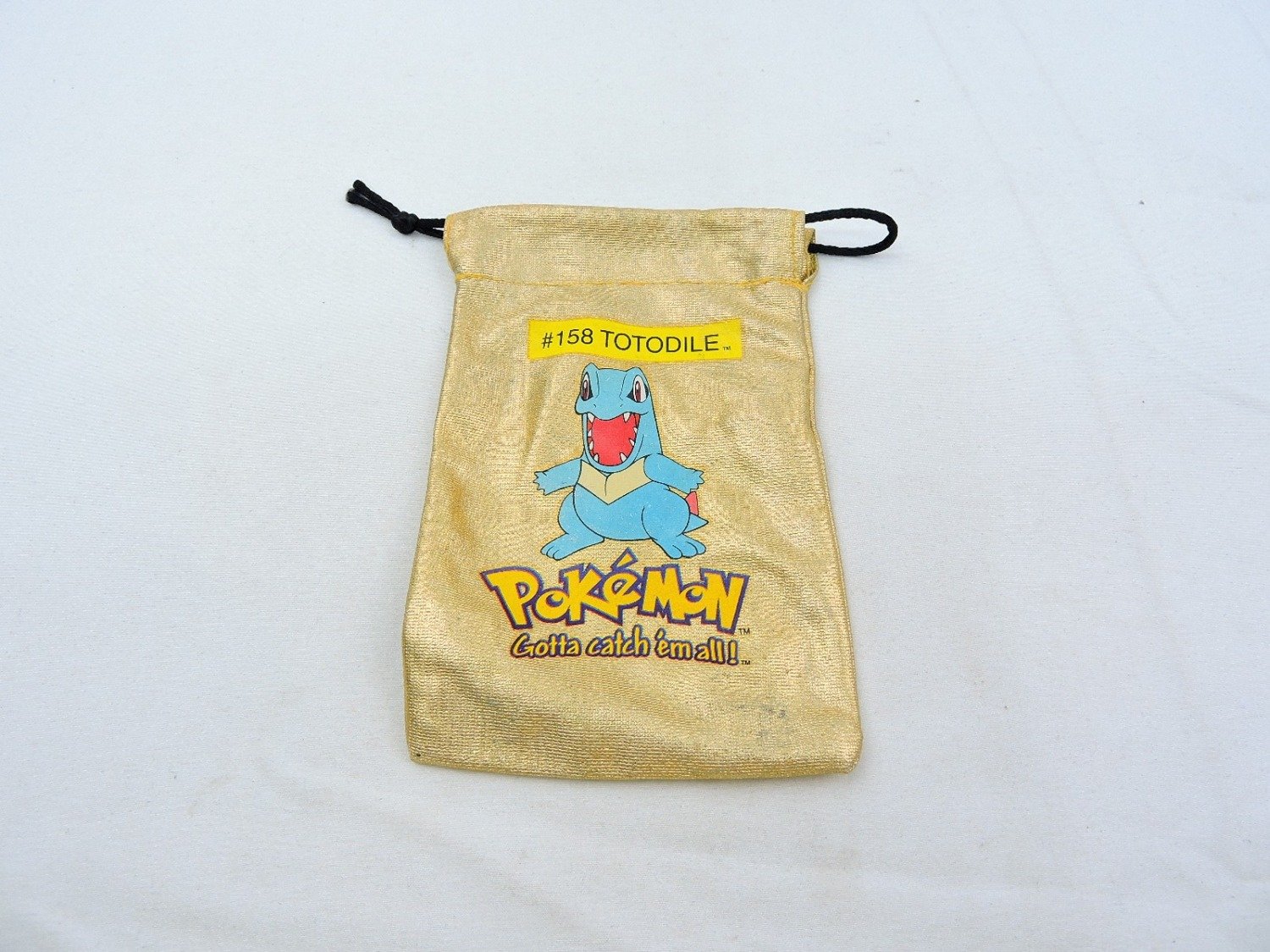 Like New Pokemon Collector Marble Pouch Totodile #158