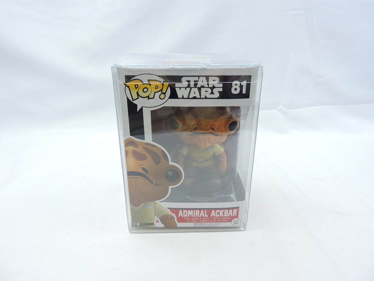Brand New Admiral Ackbar 81 Star Wars Funko Pop Figure