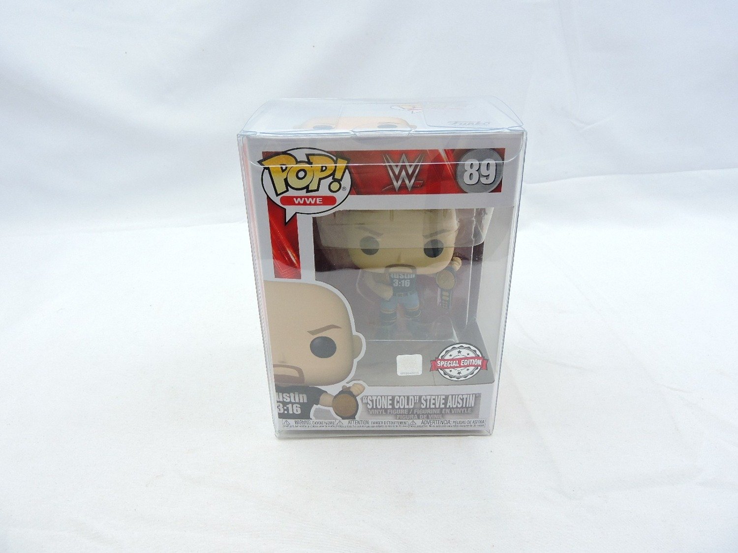 Brand New "Stone Cold" Steve Austin 89 WWE Funko Pop Figure