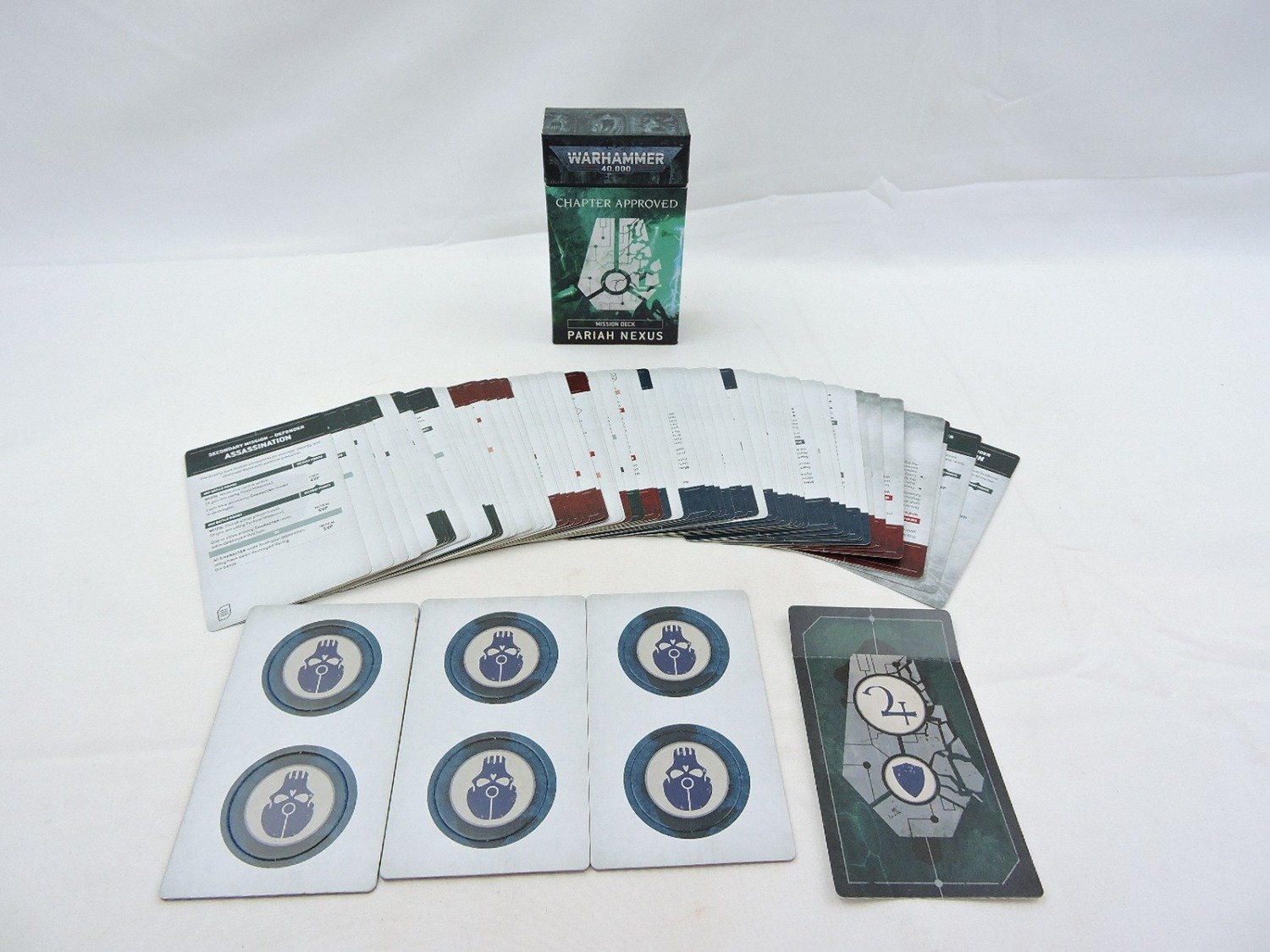 Boxed Warhammer 40,000 Chapter Approved Pariah Nexus Mission Deck