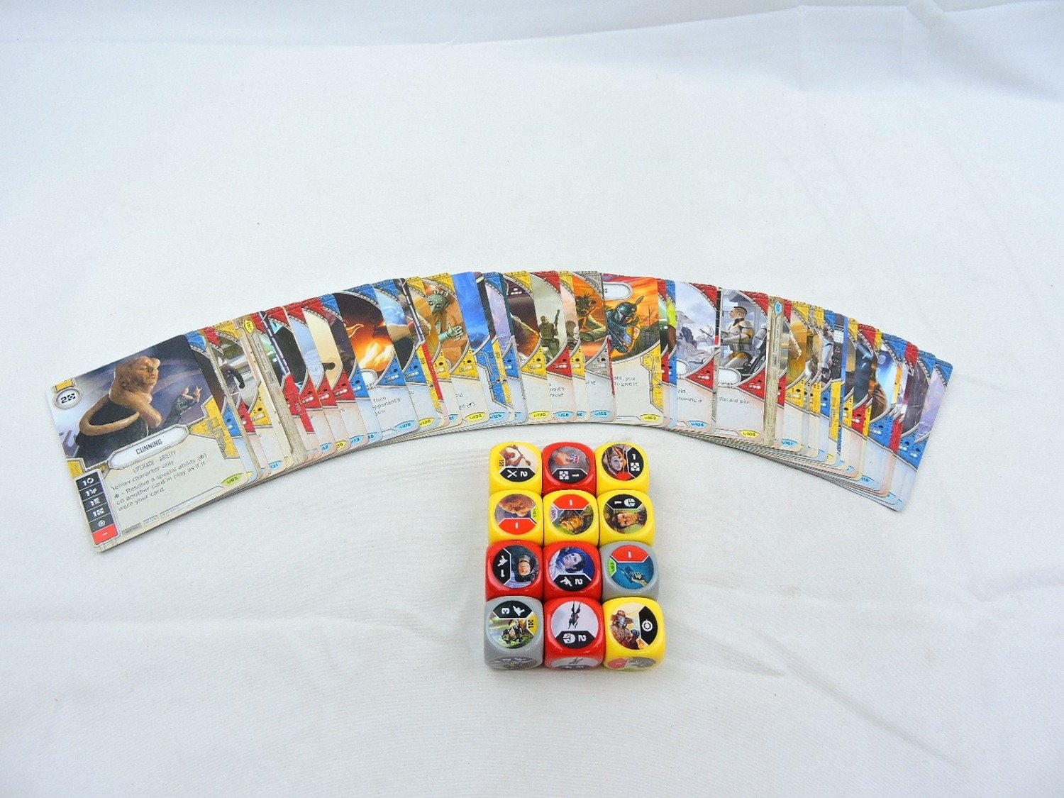 Like New Star Wars Destiny Cards and Dice Bundle