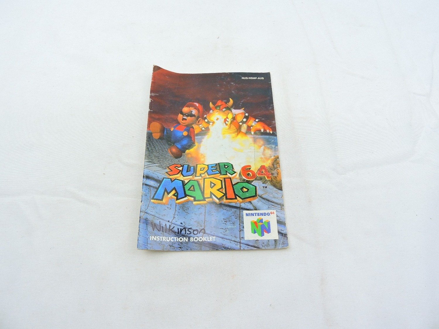 Like New Nintendo 64 Super Mario 64 Instruction Manual Only /7