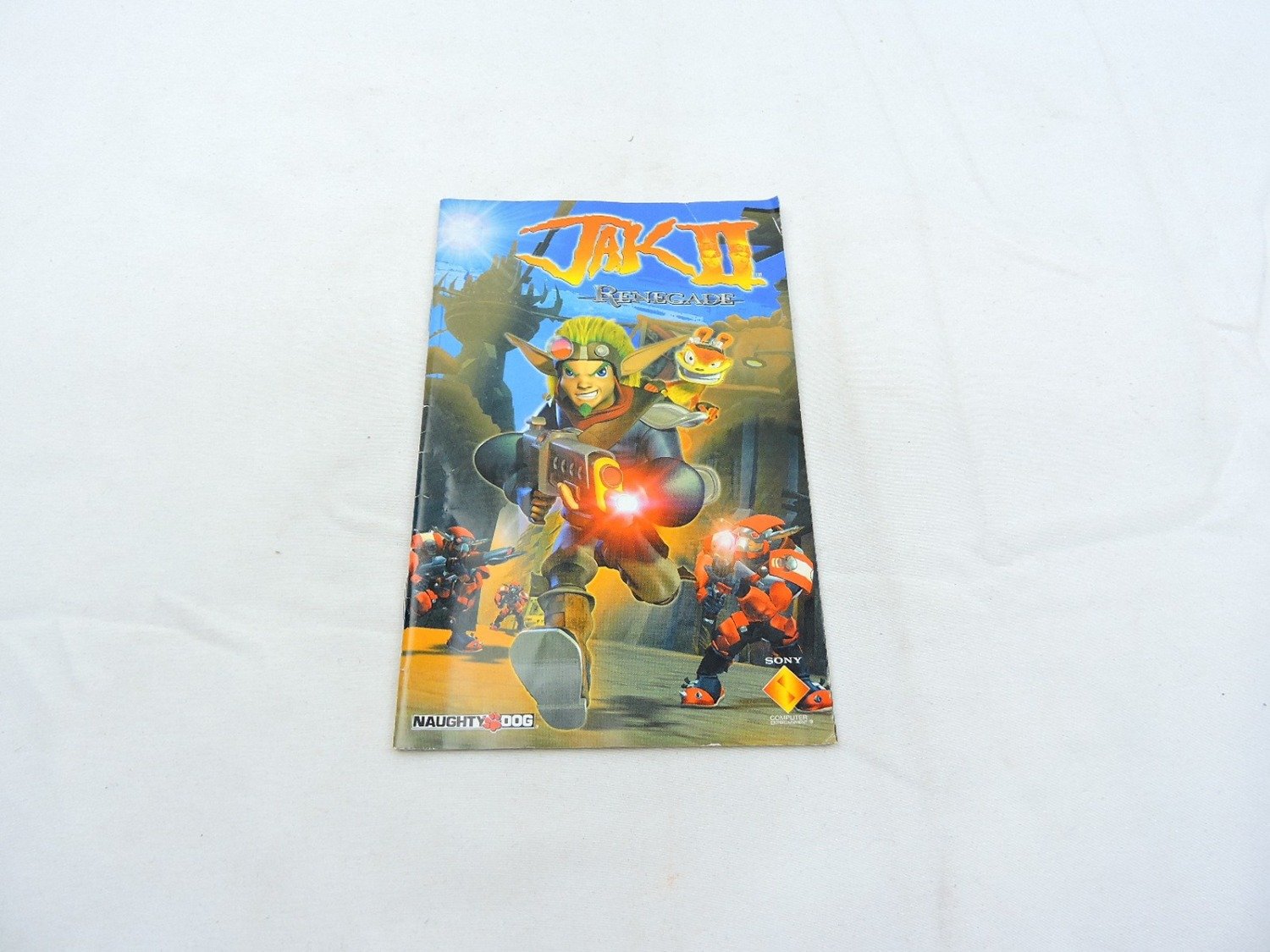 Like New Playstation 2 Ps2 Jak II Renegade Instruction Manual Only /4