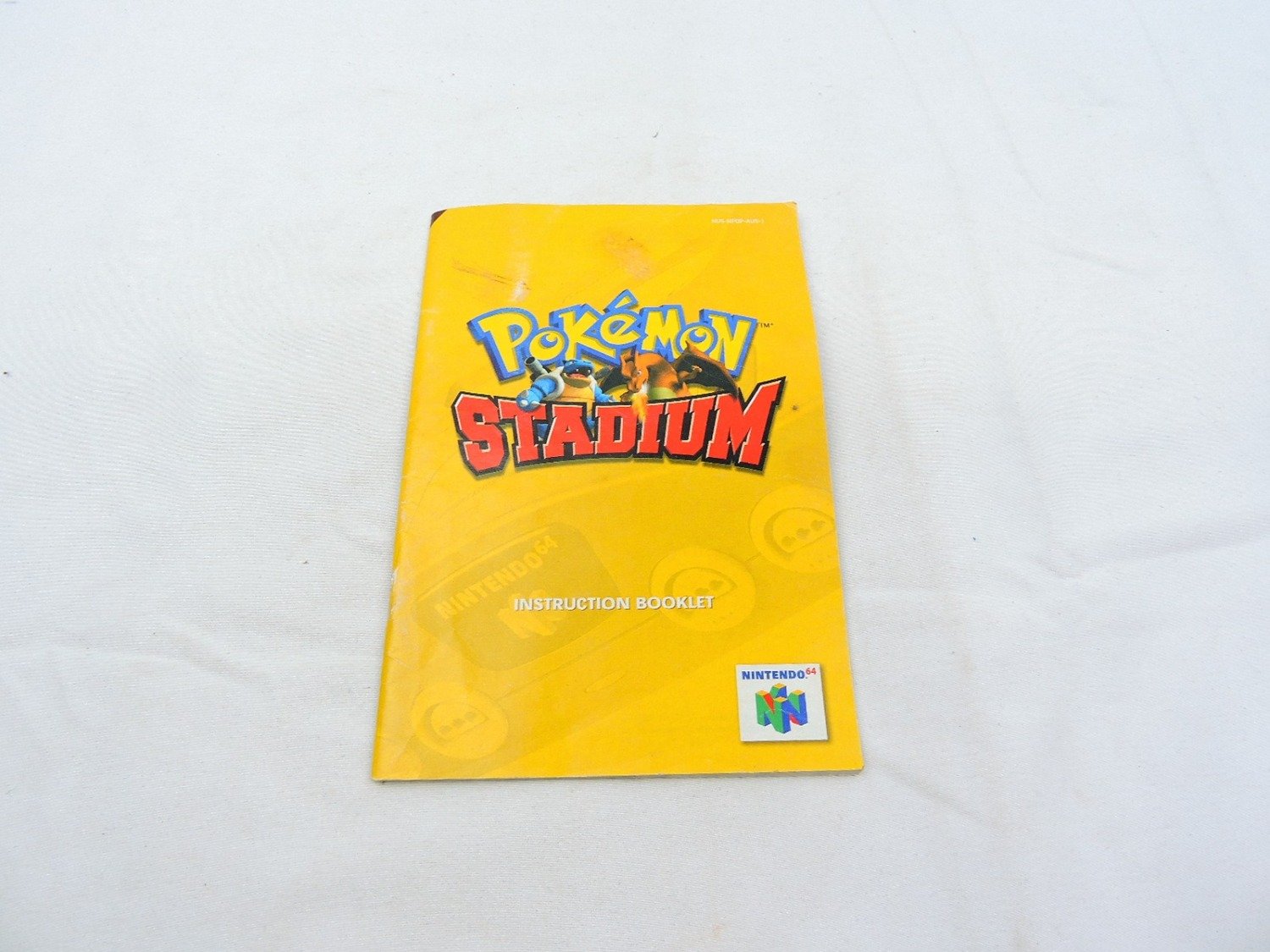 Like New Nintendo 64 Pokemon Stadium Instruction Manual Only /2