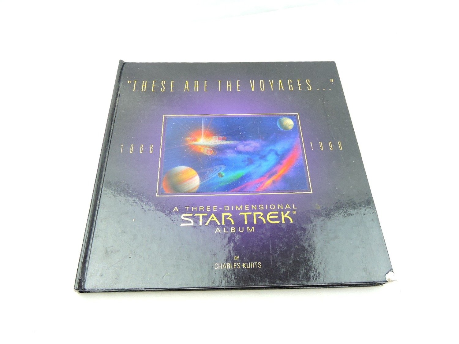 Like New "These are the Voyages" 1966-1996 A Three-Dimensional Star Trek Album