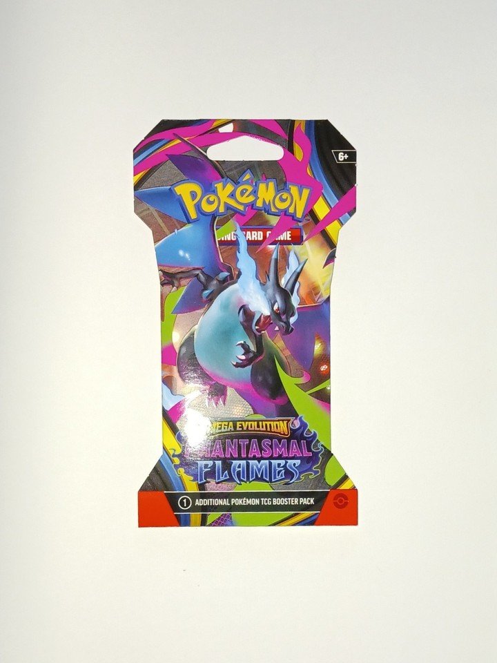 Brand New Sealed English Phantasmal Flames Booster Pack Sleeved