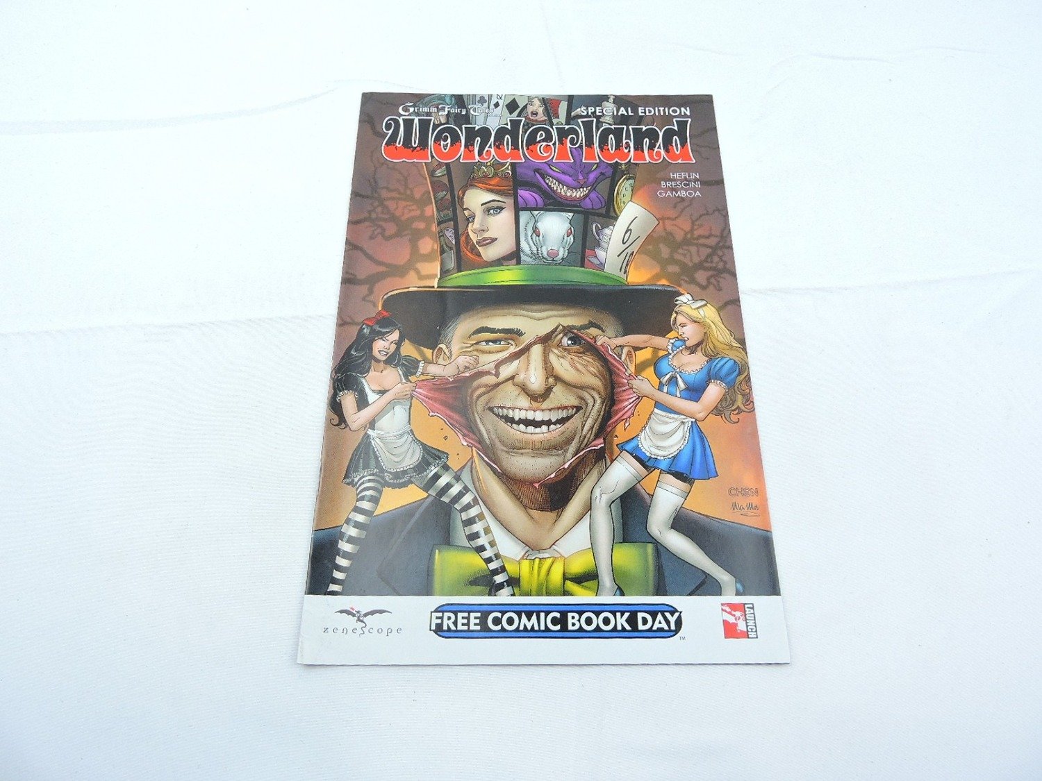 Like New LAUNCH Grimm Fairy Tales Wonderland Special Edition Free Comic Book Day Comic Book