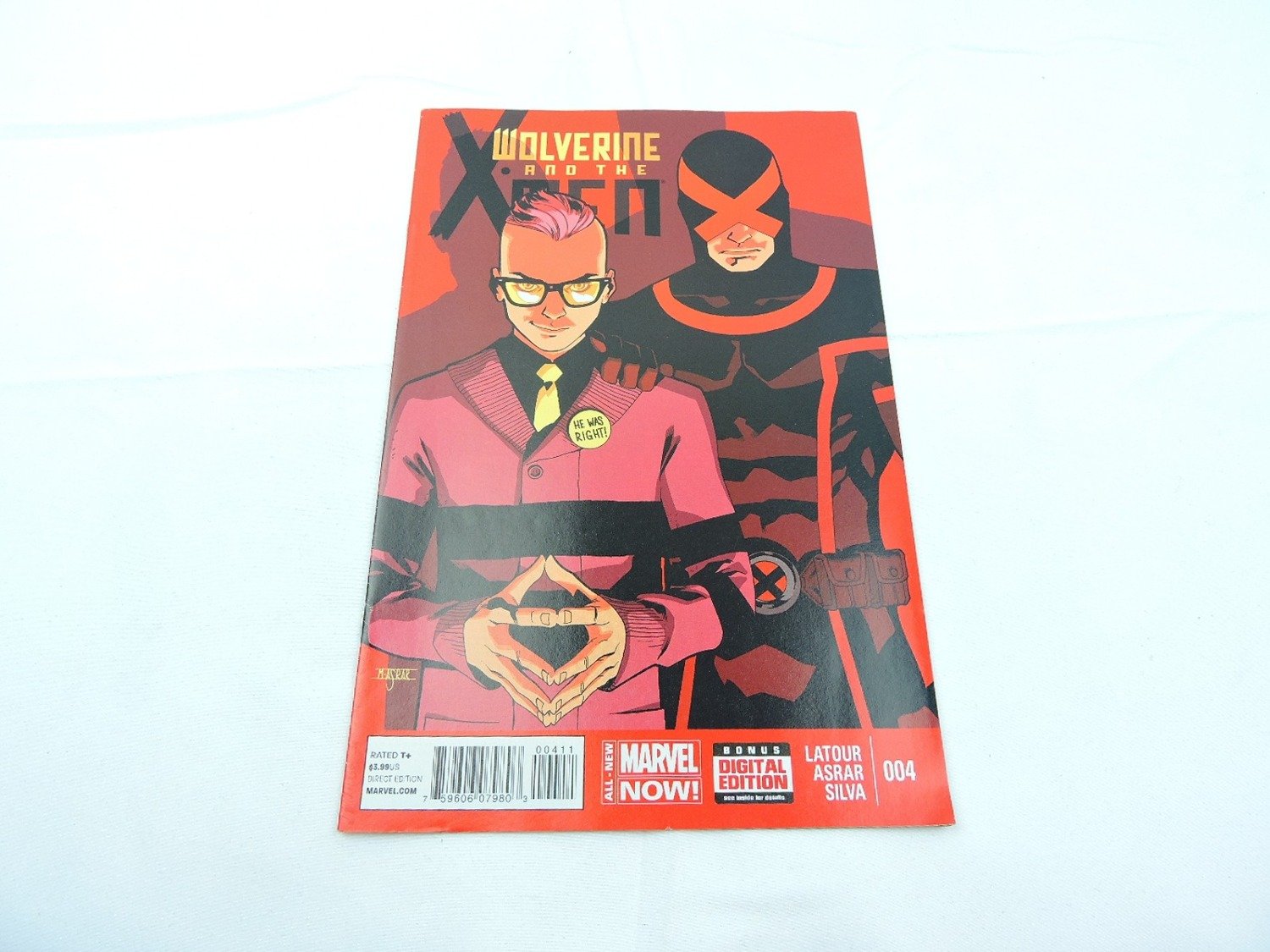 Like New Marvel Comics Wolverine and the X-Men Issue 4 Comic Book