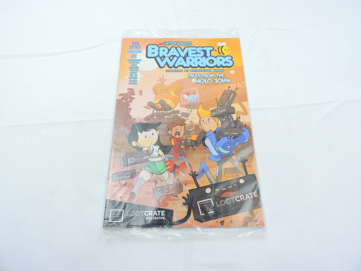 Brand New and Sealed Kaboom! Bravest Warriors Issue 1 Lootcrate Variant Comic Book