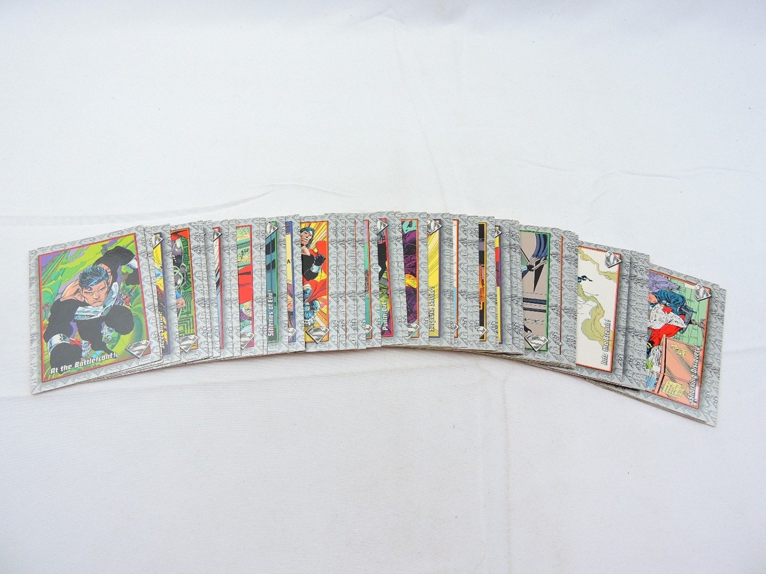 Like New SkyBox The Return of Superman Trading Card Bundle