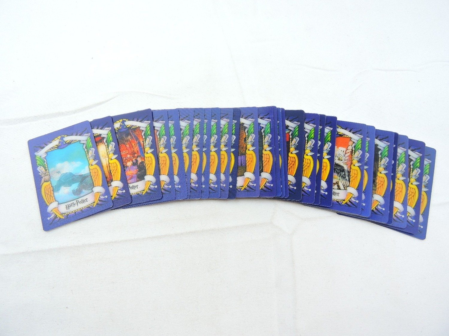 Like New Harry Potter Chocolate Frog 3D Lenticular Trading Card Lot