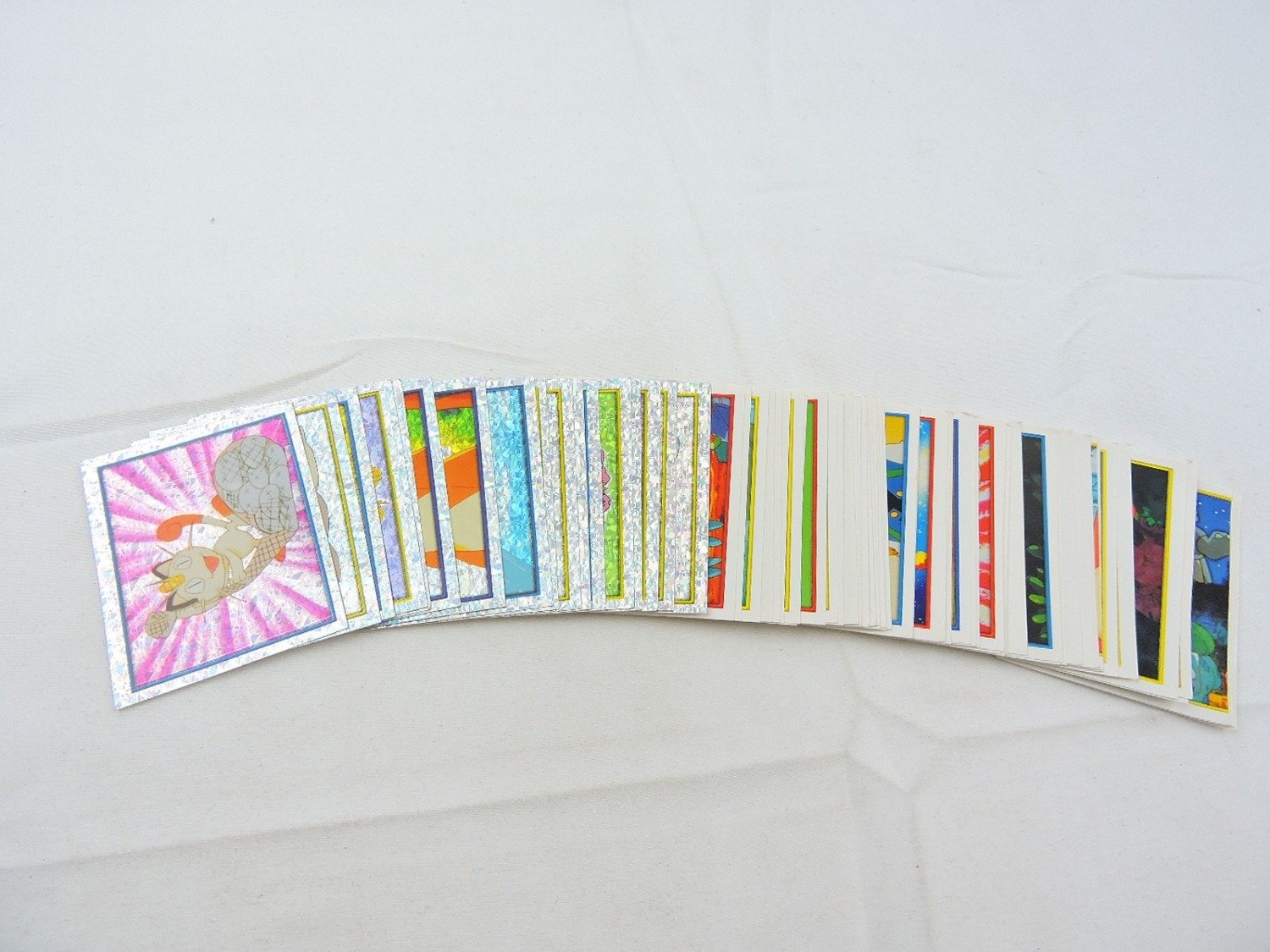 Like New Topps Merlin Pokemon 1999 Trading Card Sticker Bulk Lot