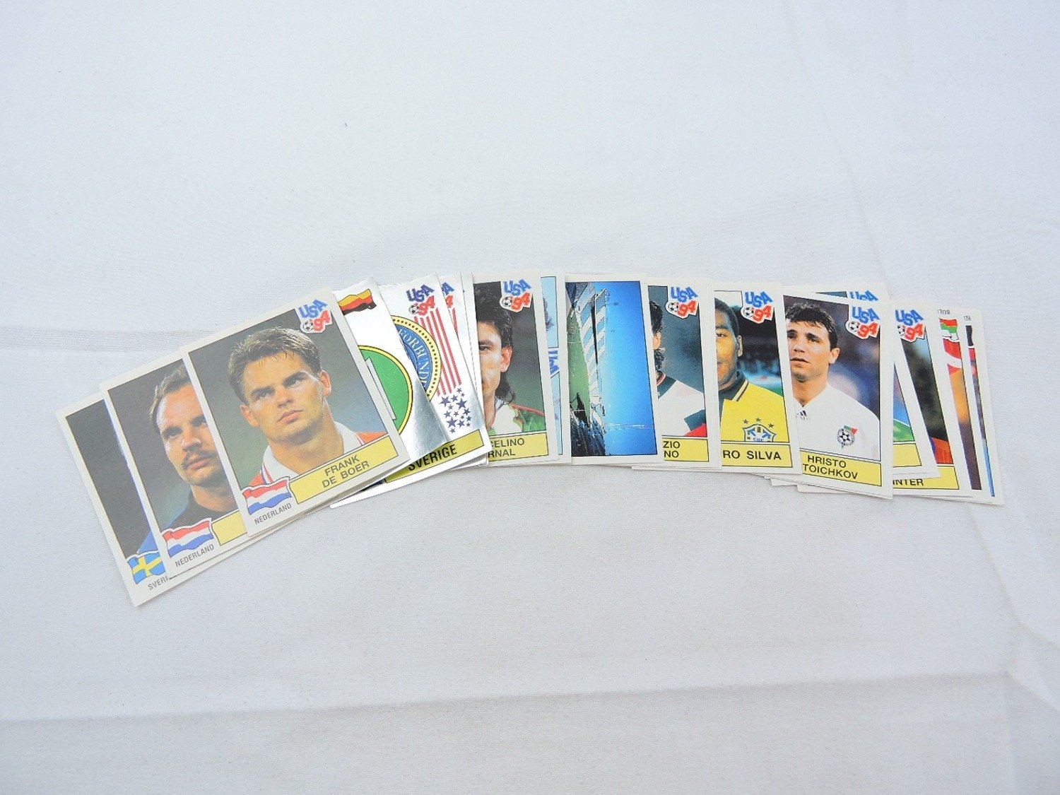 Like New Panini World Cup USA '94 Trading Card Lot /2