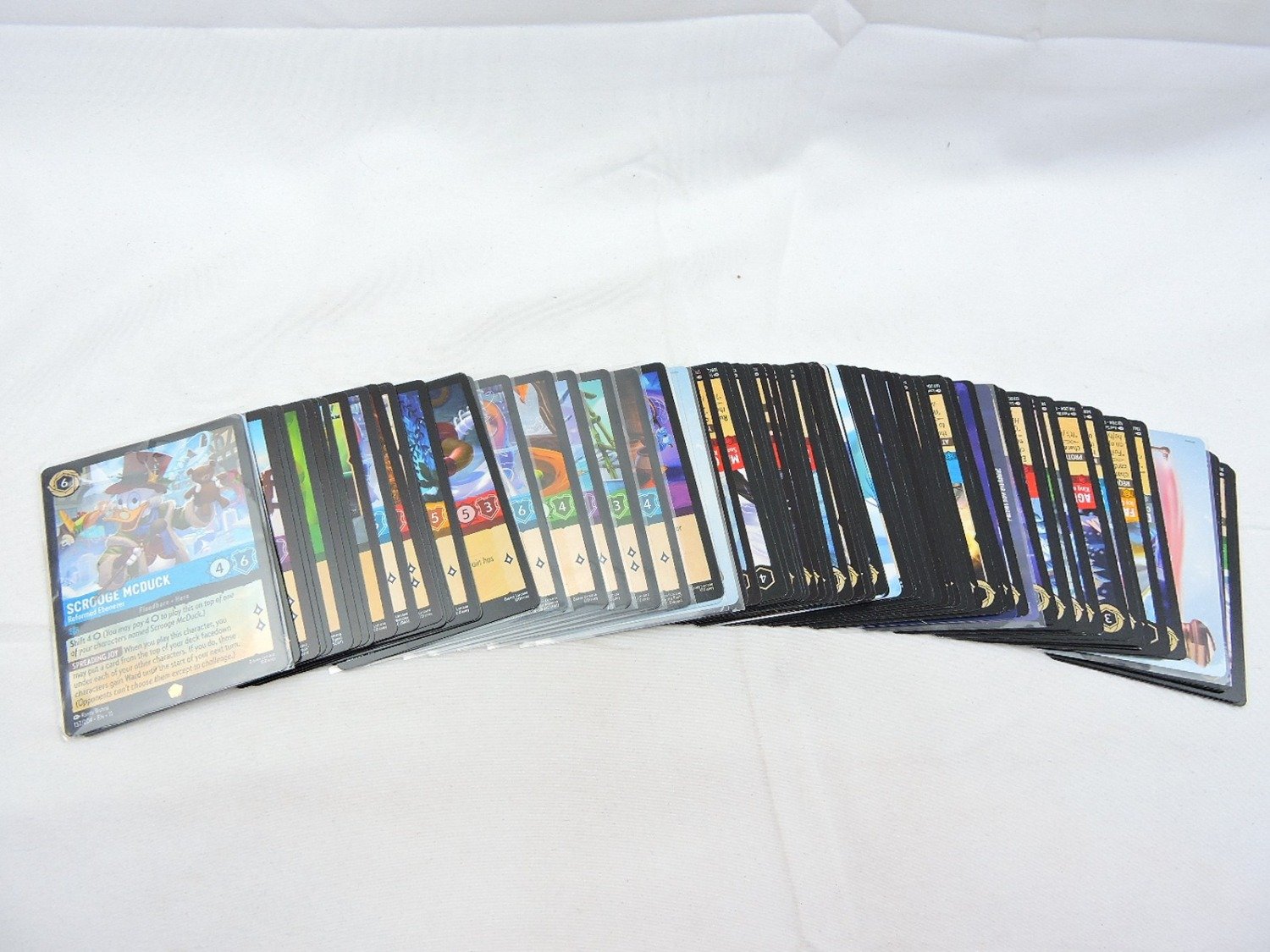 Like New Disney Lorcana Trading Card Game Bulk Lot