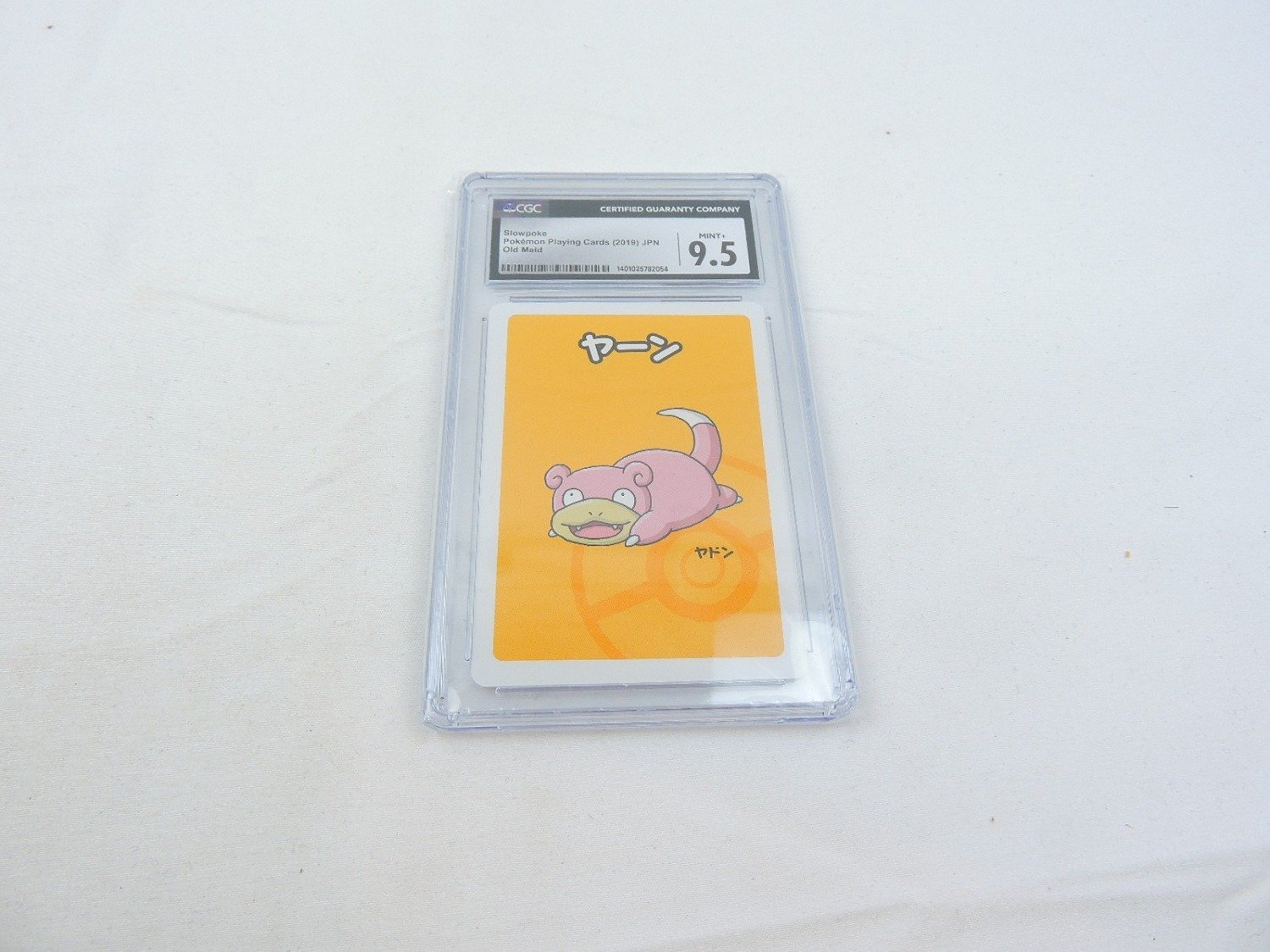 Like New CGC Graded Pokemon Center Old Maid Slowpoke Playing Card (9.5)