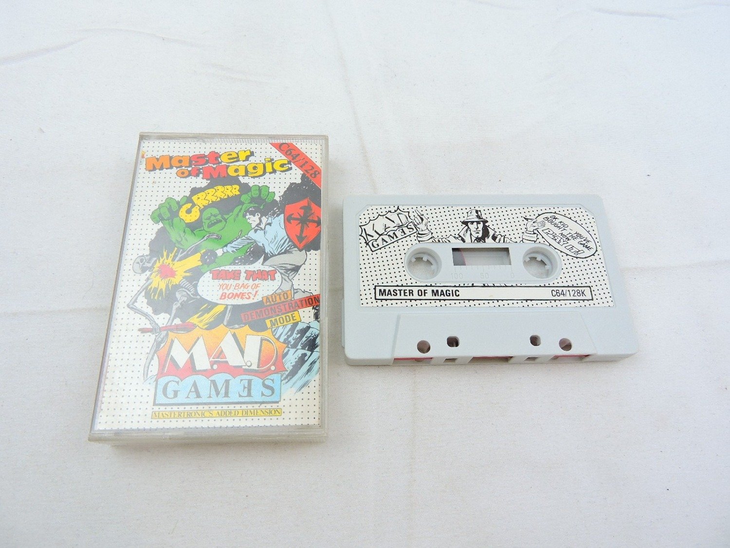 Boxed Commodore 64 C64 Master of Magic Game Cassette /2