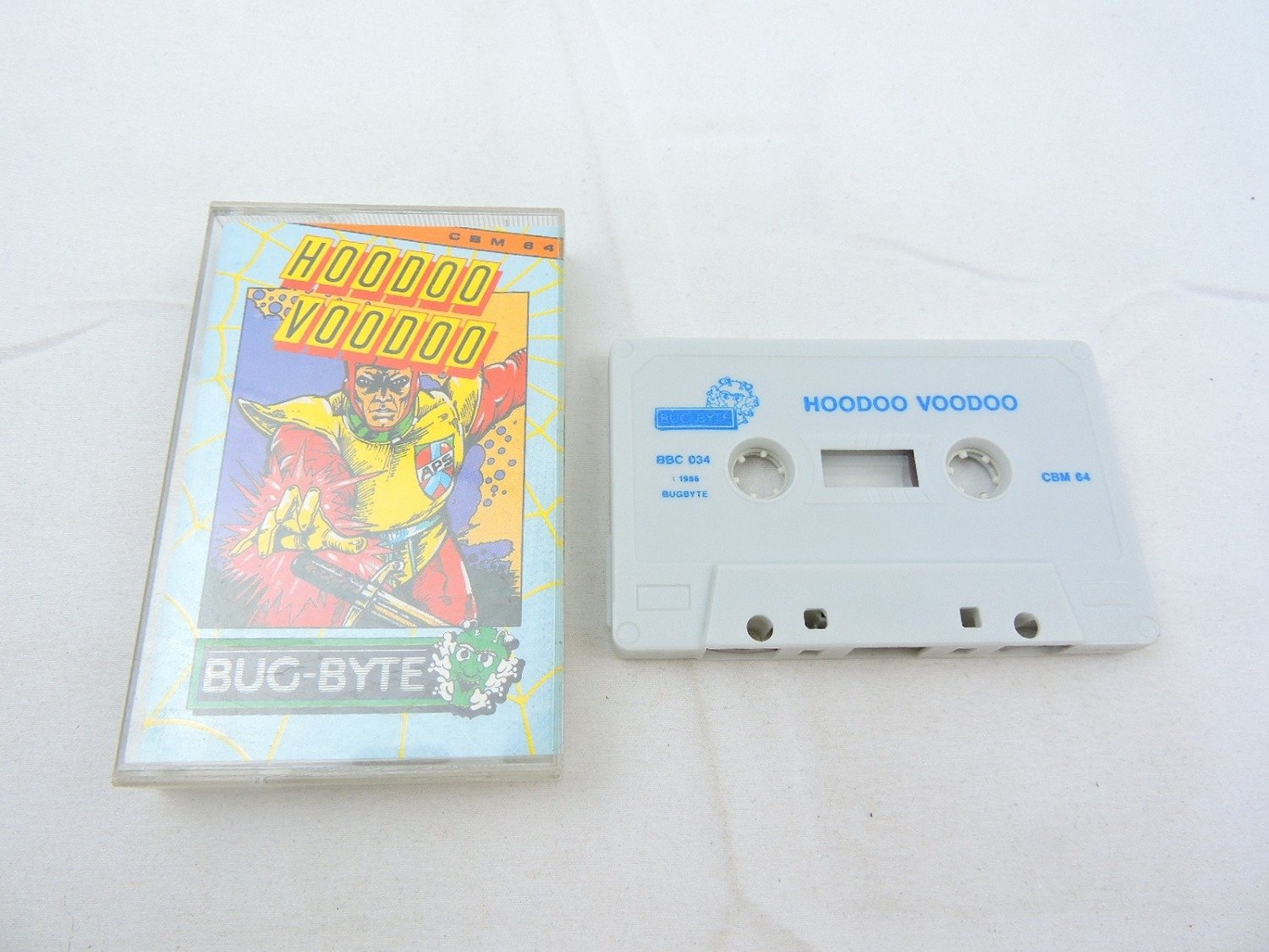 Boxed Commodore 64 C64 Hoodoo Voodoo Game Cassette /2