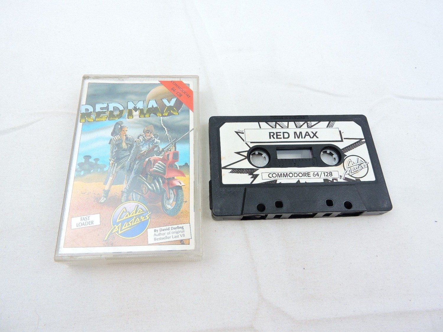 Boxed Commodore 64 C64 Red Max Game Cassette /2