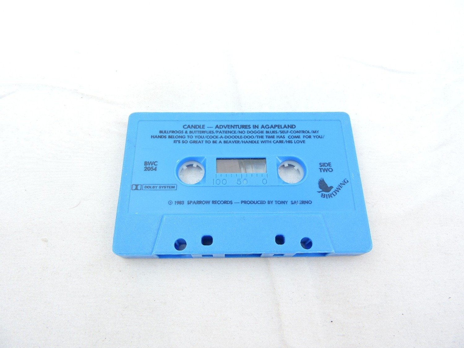 Commodore 64 C64 Candle Adventures in Agapeland Game Cassette