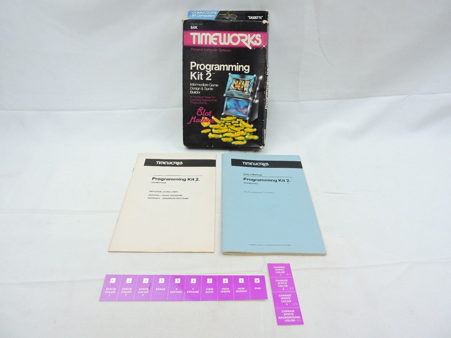 Boxed Commodore 64 C64 Timeworks Programming Kit 2