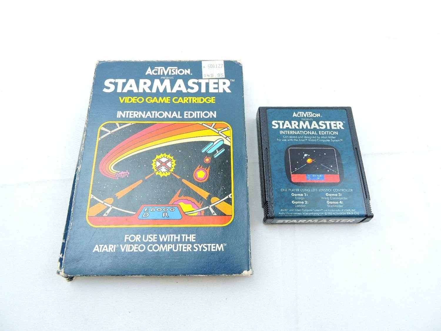 Atari 2600 Boxed Starmaster International Edition Cartridge /4