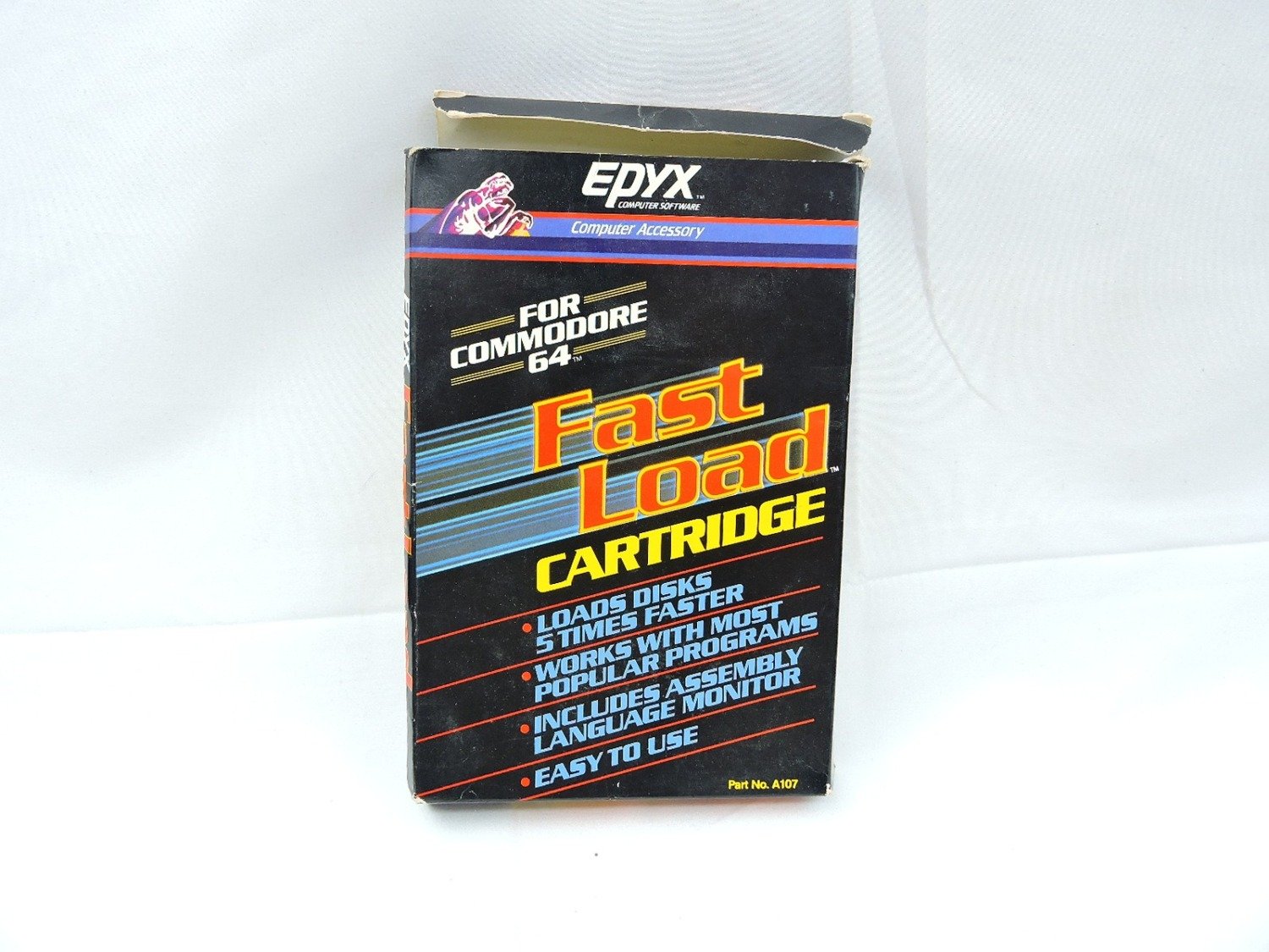 Commodore 64 C64 Fast Load Cartridge (No Game, Box Only)