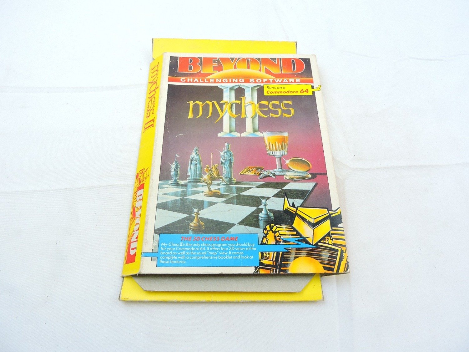 Commodore 64 C64 Mychess II (No Game, Box Only)