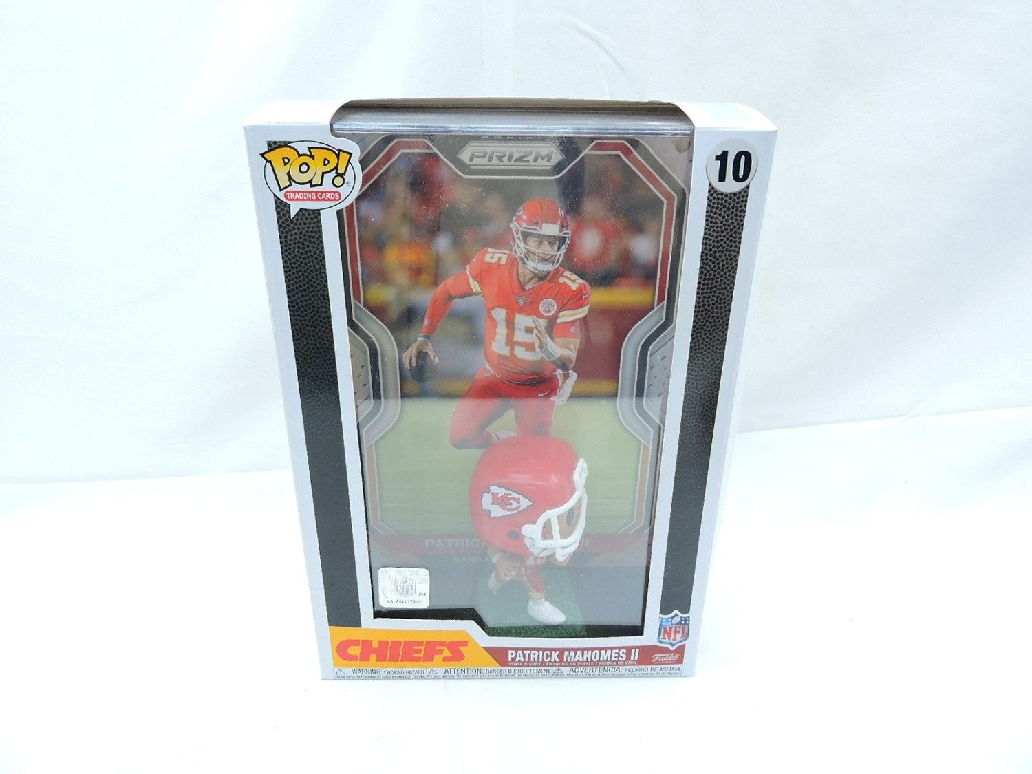 Brand New Patrick Mahomes II 10 NFL Chiefs Funko Pop Figure