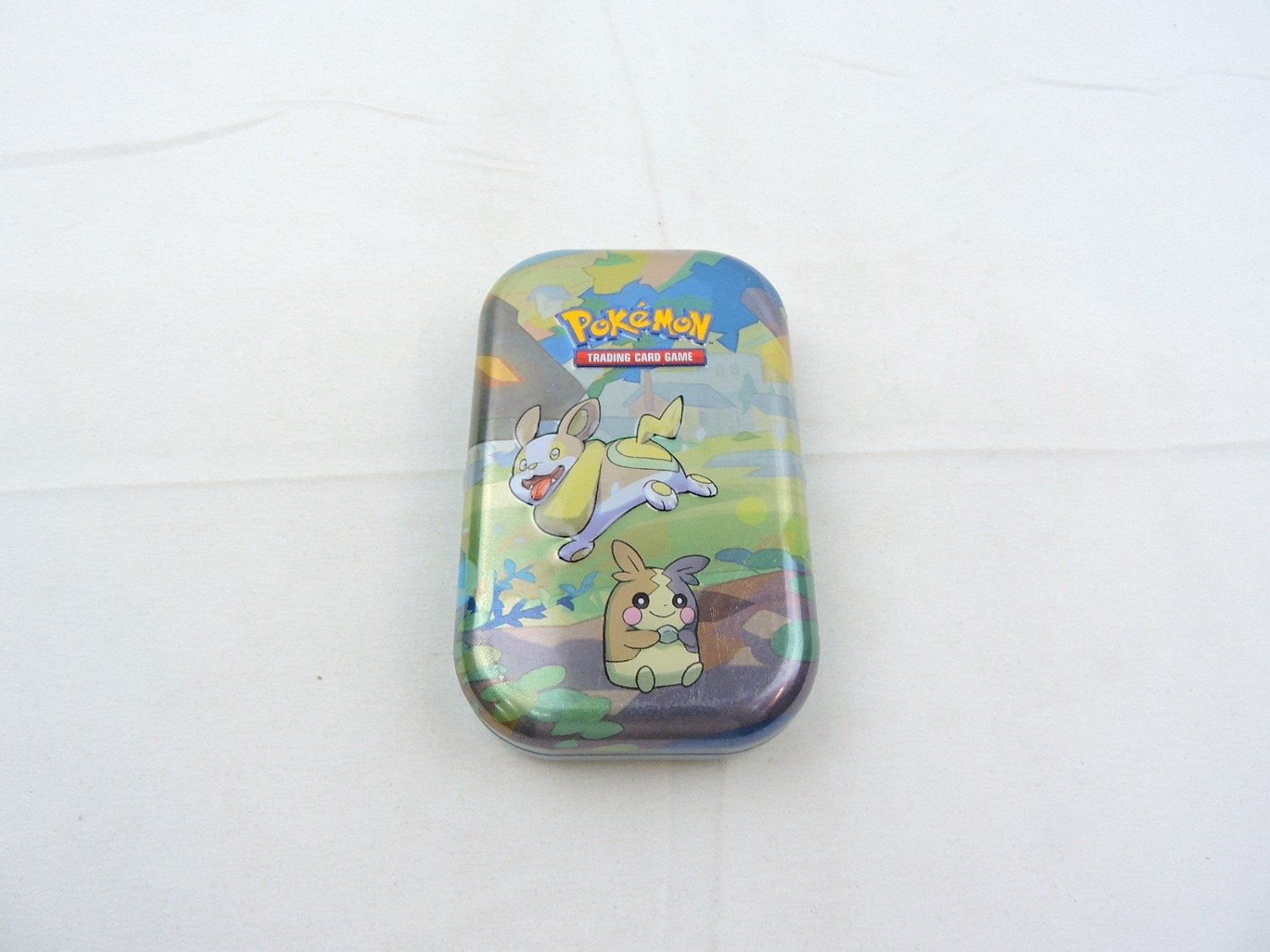 Like New Pokemon TCG Galar Pals Mini Tin Yamper and Morpeko (No Cards)