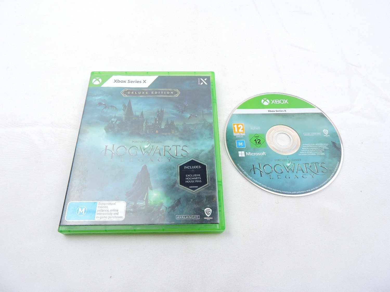 Mint Disc Xbox Series X Hogwarts Legacy Deluxe Edition