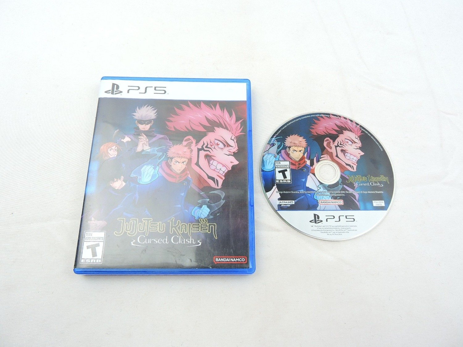 Mint Disc Playstation 5 Ps5 Jujutsu Kaisen Cursed Clash NTSC