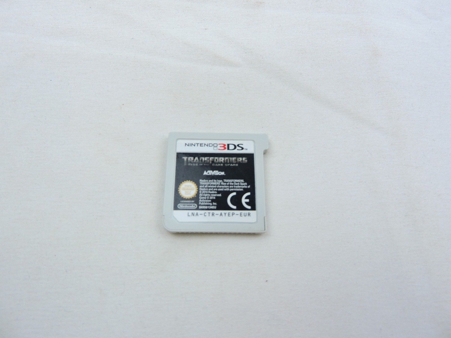 Like New Nintendo 2DS / 3DS Transformers Rise of the Dark Spark Cart Only