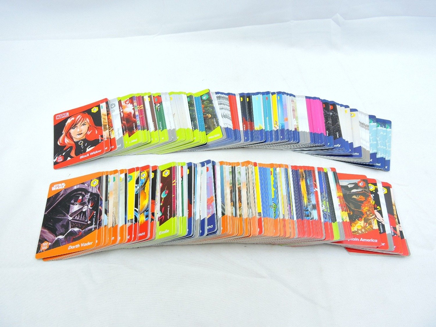 Like New Woolworths Disney 100 Wonders Collector Trading Cards Bulk Lot