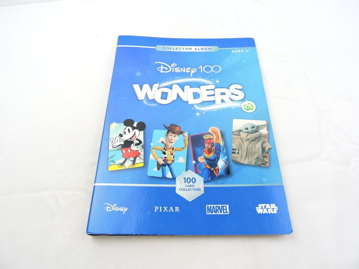 Like New Woolworths Disney 100 Wonders Collectors Album 2023 Complete Set