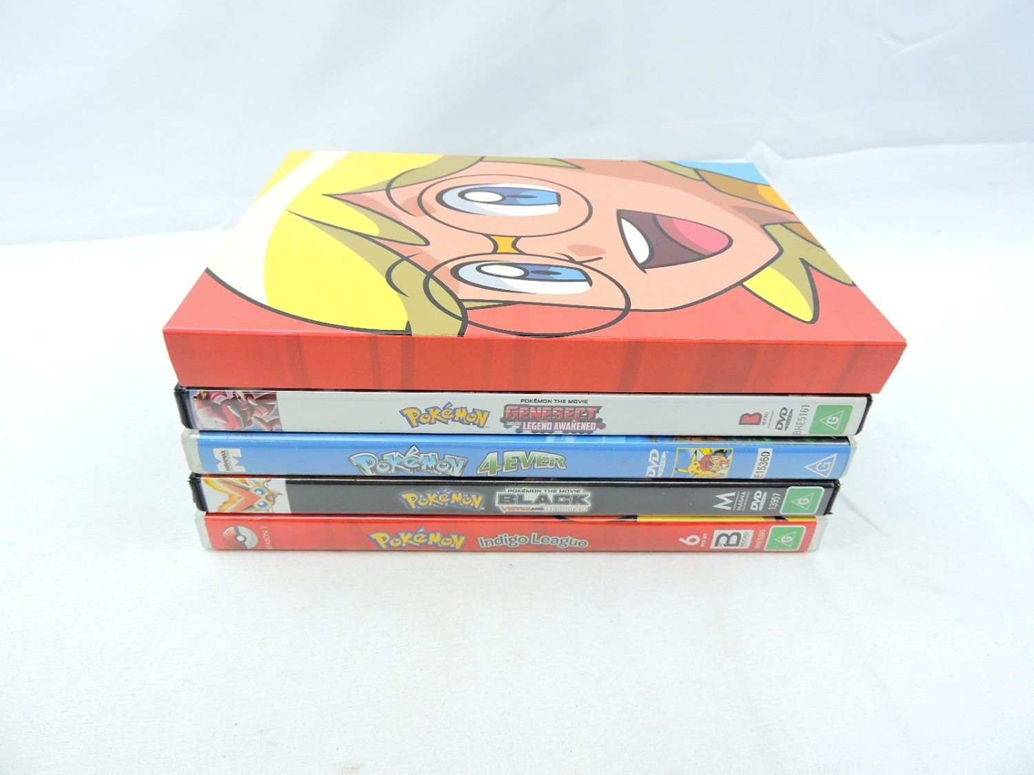 Like New Pokemon DVD Bundle of x5