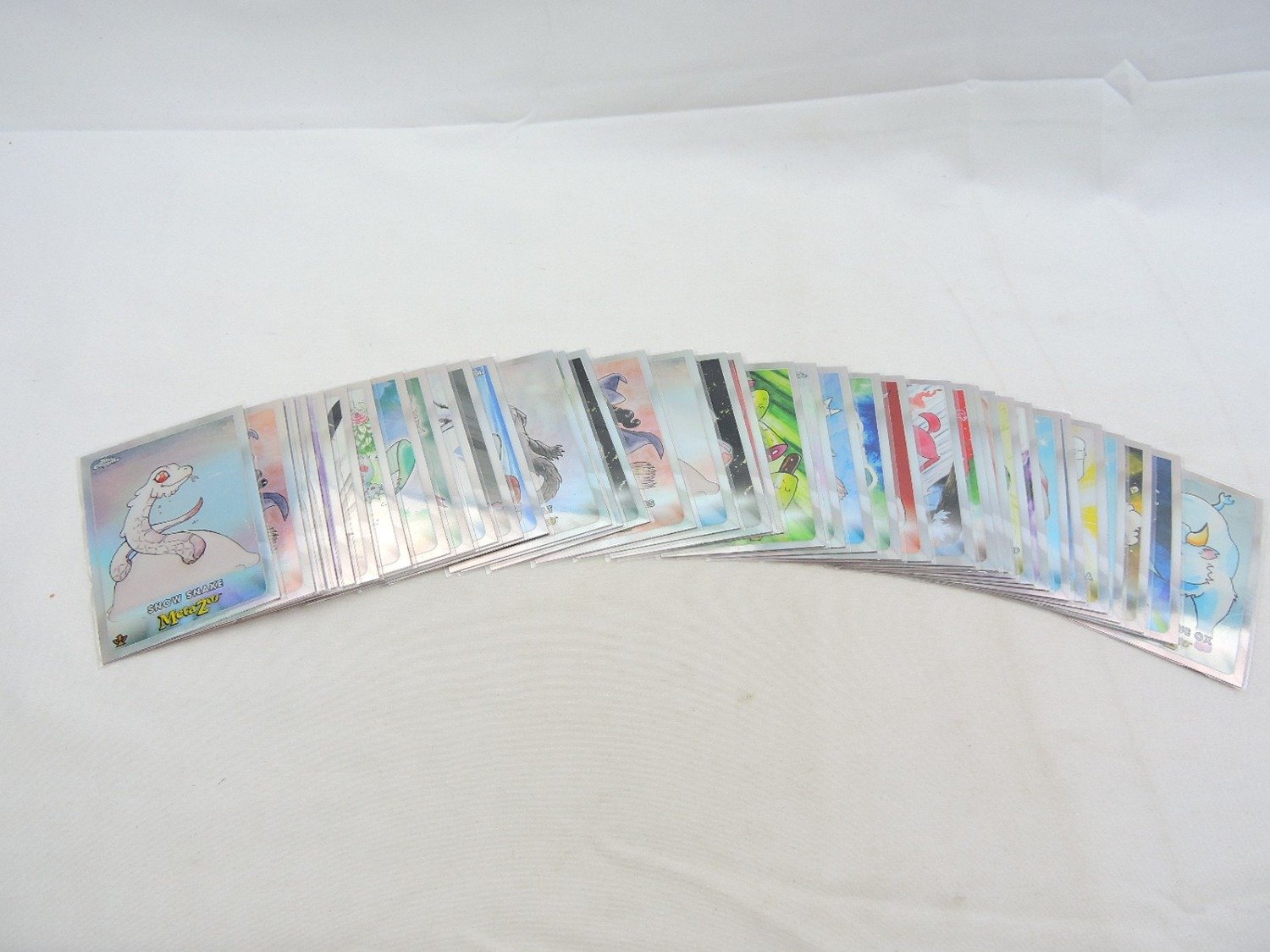 Like New Topps Chrome MetaZoo Trading Card Bundle