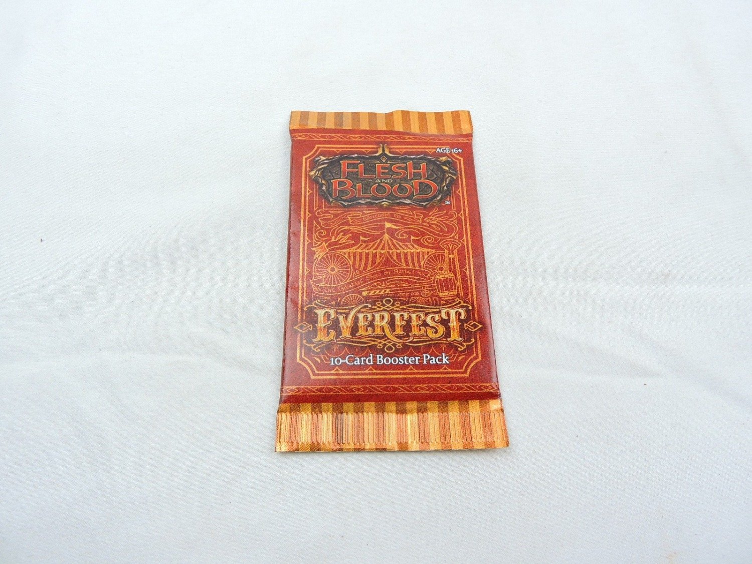 Brand New and Sealed Flesh and Blood Everfest Trading Card Booster Pack