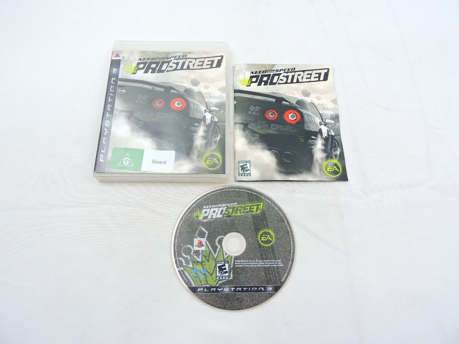 Mint Disc Playstation 3 Ps3 Need for Speed Pro Street - Inc Manual NTSC
