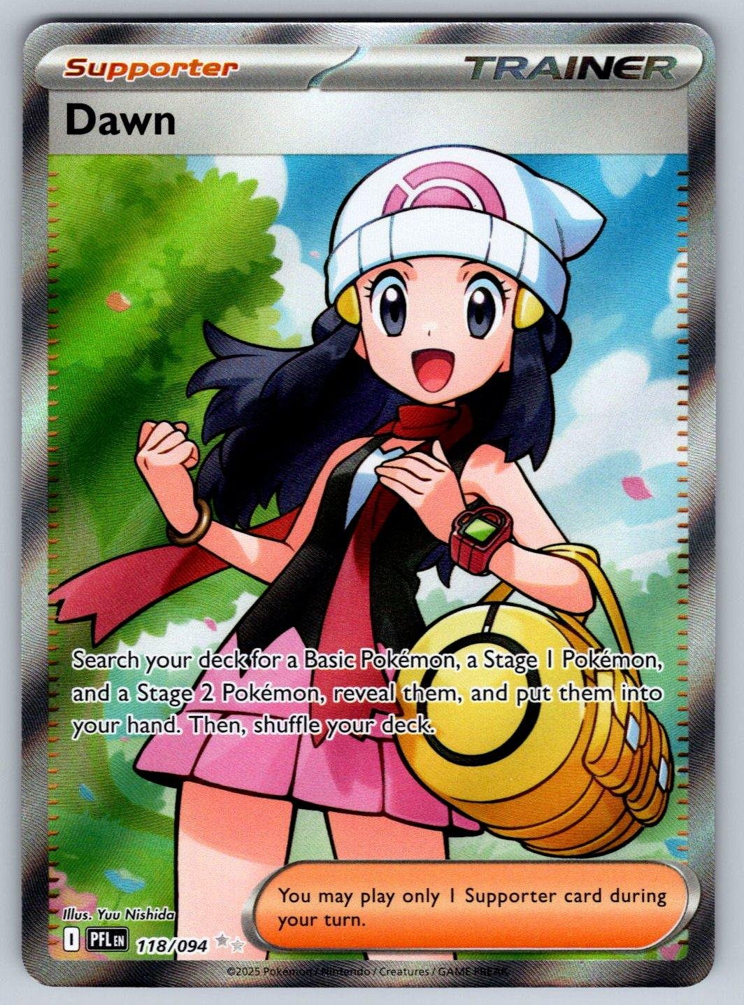 Dawn 118/094 NM/M Phantasmal Flames UR Pokemon Holo T00296