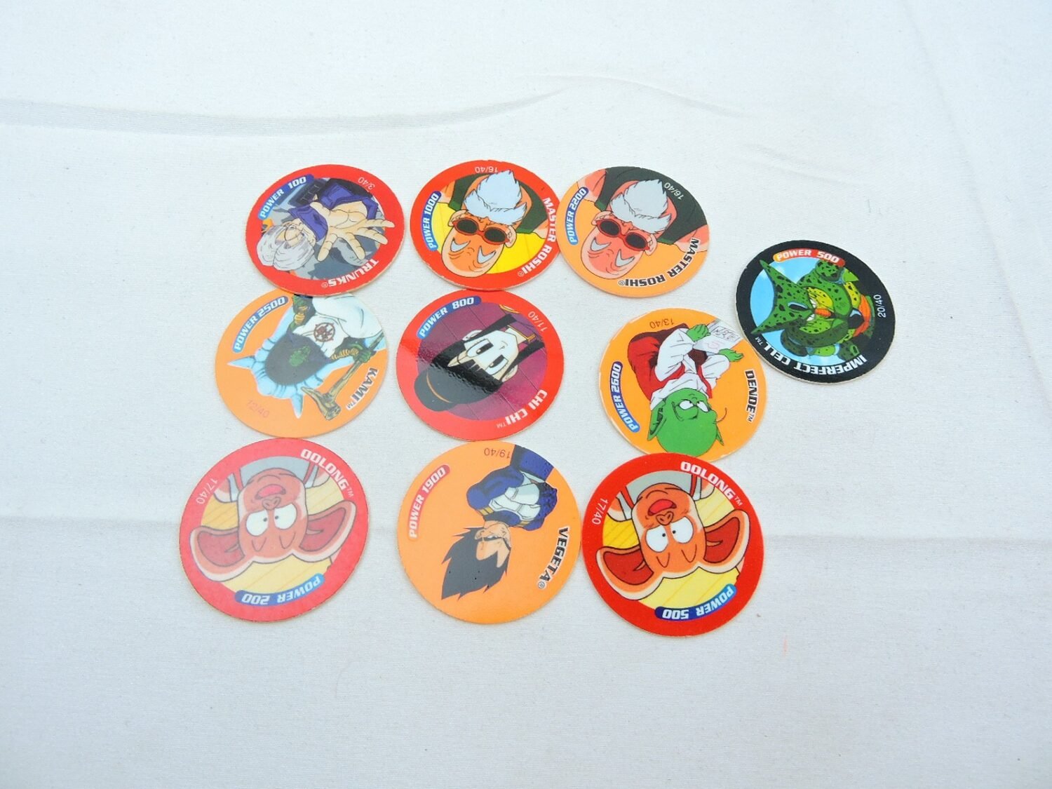 Like New Dragonball Z Dizk Tazo Bundle of x10