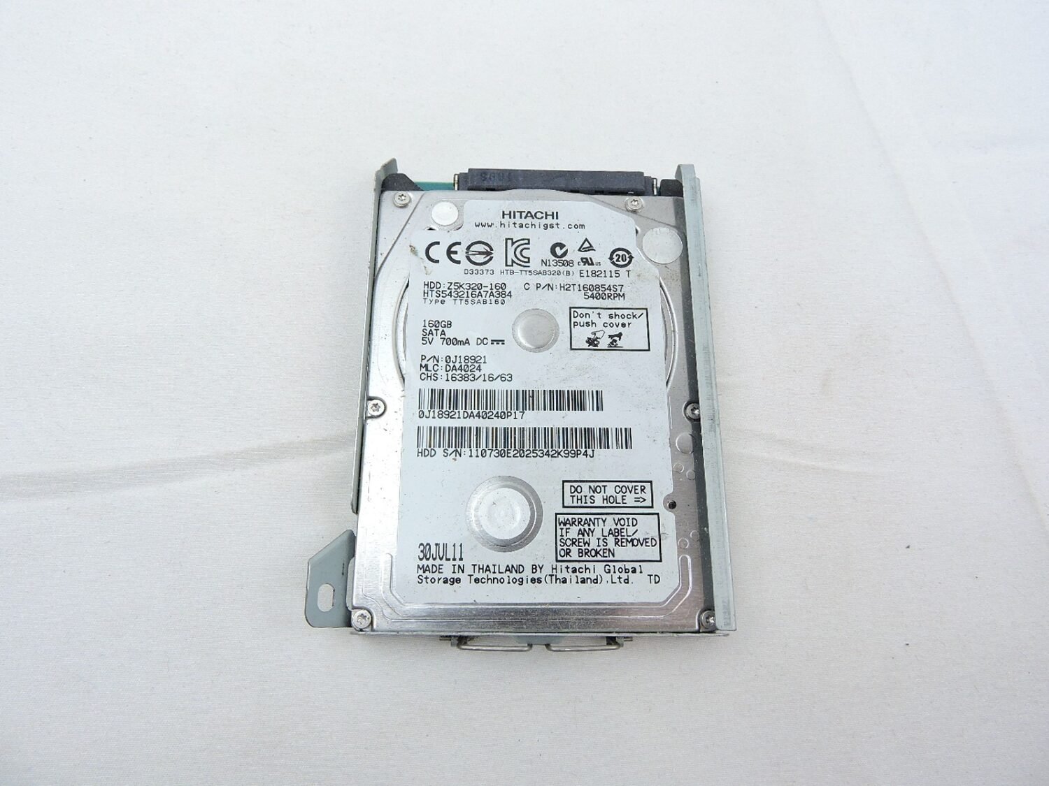 Playstation 3 Ps3 Console Hitachi 160GB Hard Drive