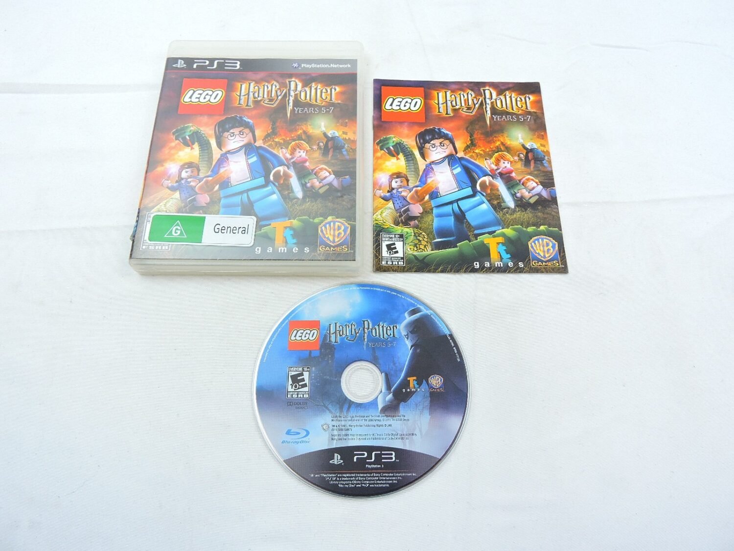 Mint Disc Playstation 3 Ps3 Lego Harry Potter Years 5-7 - Inc Manual NTSC