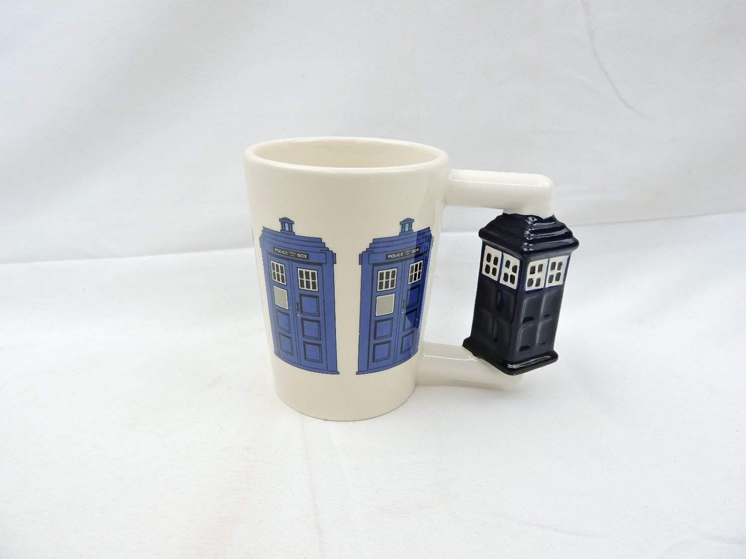 Like New Tardis Police Box Ceramic Mug